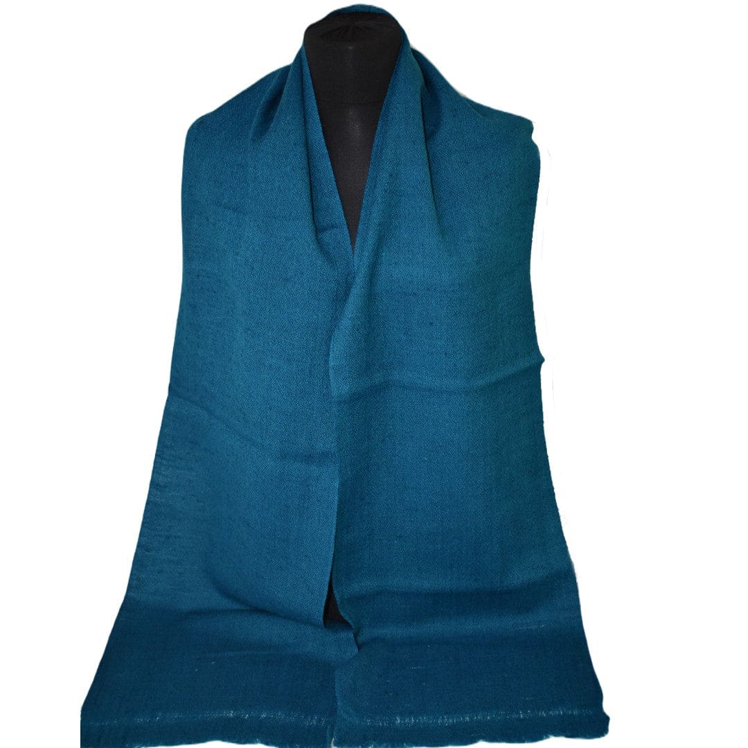 Esarfa - Fular Unisex din Lana de Yak & Merino - Albastru Indigo - > Cod: NEWYAK1 Esarfa Fular