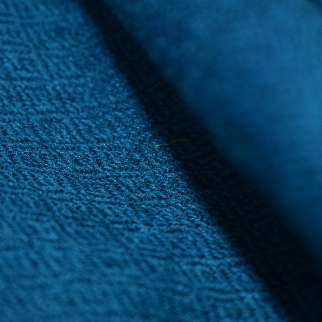 Esarfa - Fular Unisex din Lana de Yak & Merino - Albastru Indigo - > Cod: NEWYAK1 Esarfa Fular