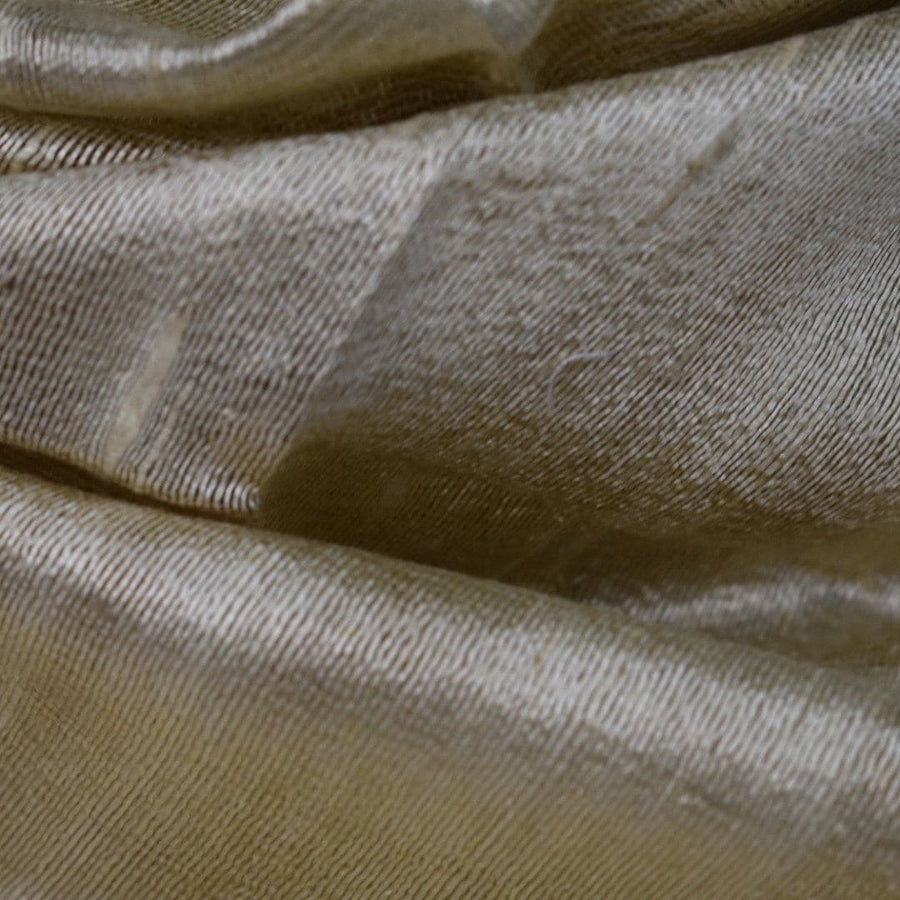 Esarfa-Sal din Matase Naturala Dupioni Raw Silk - Bej -> Cod:DupionSilk - esarfa sal din matase naturala dupioni raw silk