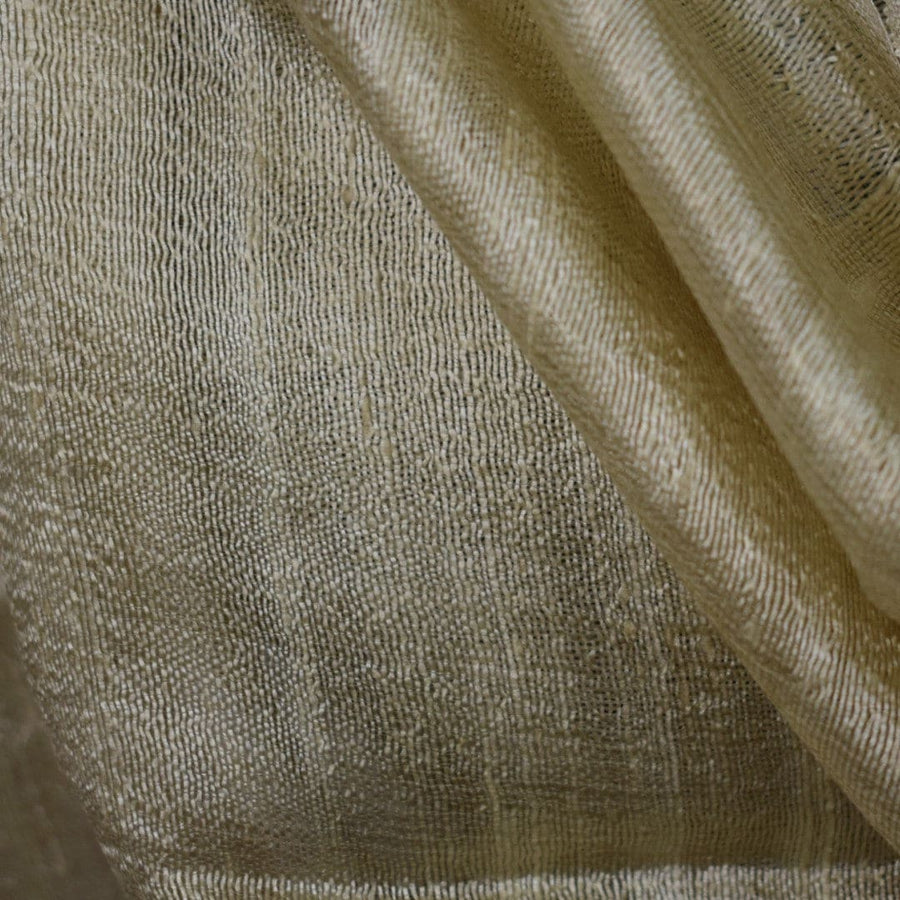 Esarfa-Sal din Matase Naturala Dupioni Raw Silk - Bej -> Cod:DupionSilk - esarfa sal din matase naturala dupioni raw silk