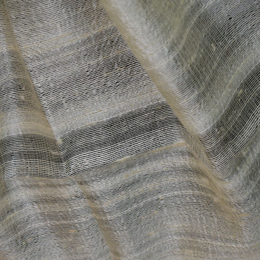 Esarfa-Sal din Matase Naturala Dupioni Raw Silk - Ivory Beige-> Cod: DupionSilk3 - esarfa sal din matase naturala dupioni raw silk