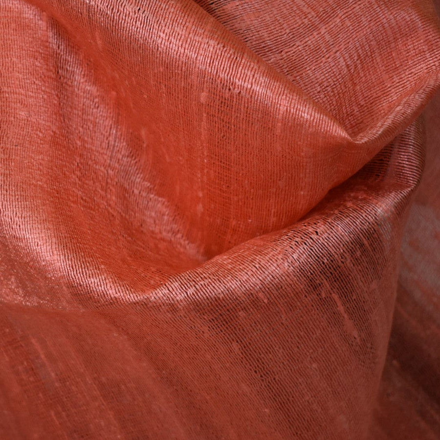 Esarfa-Sal din Matase Naturala Dupioni Raw Silk - Pure Safron-> Cod: DupionSilk5 - esarfa sal din matase naturala dupioni raw silk