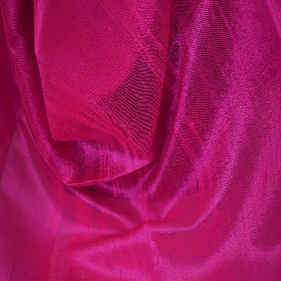 Esarfa-Sal din Matase Naturala Dupioni Raw Silk -Roze Magenta -> Cod: DupionSilk2 - esarfa sal din matase naturala dupioni raw silk