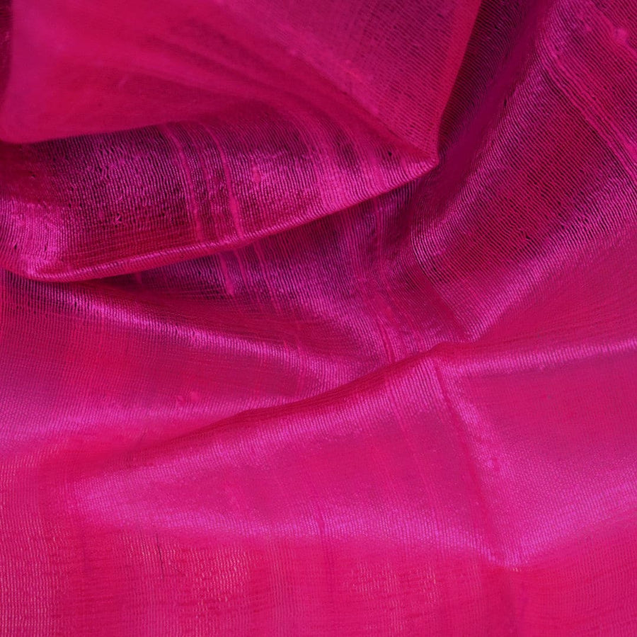 Esarfa-Sal din Matase Naturala Dupioni Raw Silk -Roze Magenta -> Cod: DupionSilk2 - esarfa sal din matase naturala dupioni raw silk