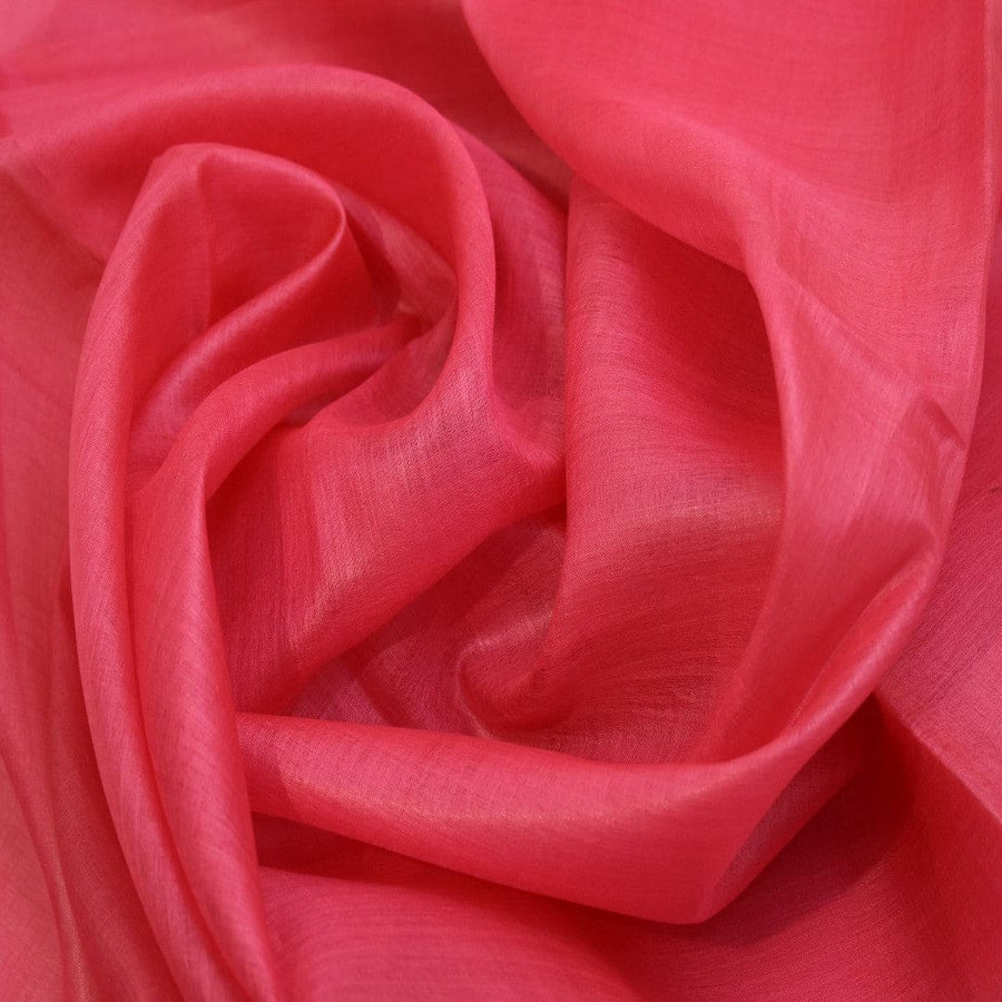 Esarfa-Sal din Matase Naturala Tussar Silk -> Heritage Shades of Magenta Roze (Cod: Tussar9) - esarfa matase naturala tussar