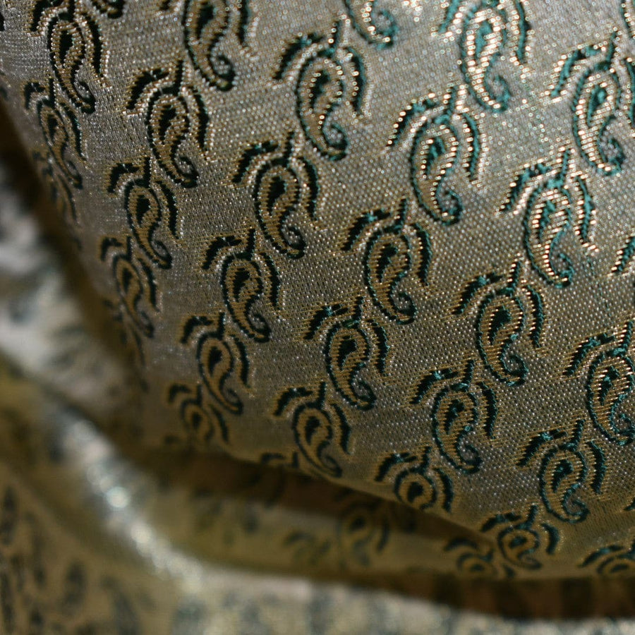 Esarfa-Sal - Handloom Banarasi Katan Silk Brocart /Mulberry Silk & Zari Border-> Brocart1 - esarfa Sal Banarasi Katan Silk Brocart