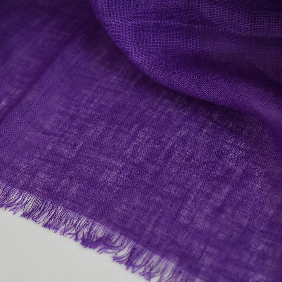 Esarfa-Sal tesuta manual din 100% IN (Linen 100% ) - Fresh Lavander -> Cod: Linen10 - esarfa din Linen (in)