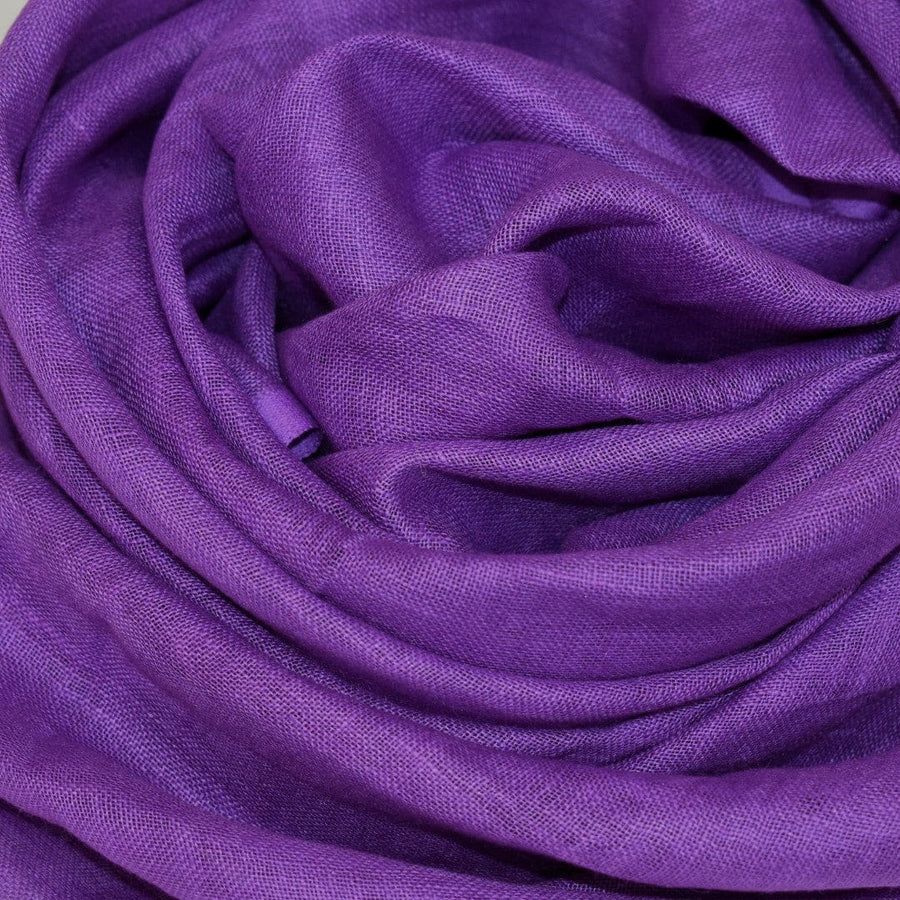 Esarfa-Sal tesuta manual din 100% IN (Linen 100% ) - Fresh Lavander -> Cod: Linen10 - esarfa din Linen (in)