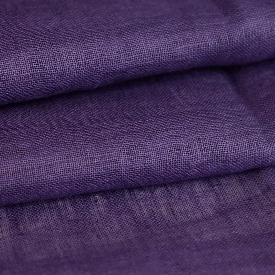 Esarfa-Sal tesuta manual din 100% IN (Linen 100% ) - Mov Lavander -> Cod: Linen16 - esarfa din Linen (in)