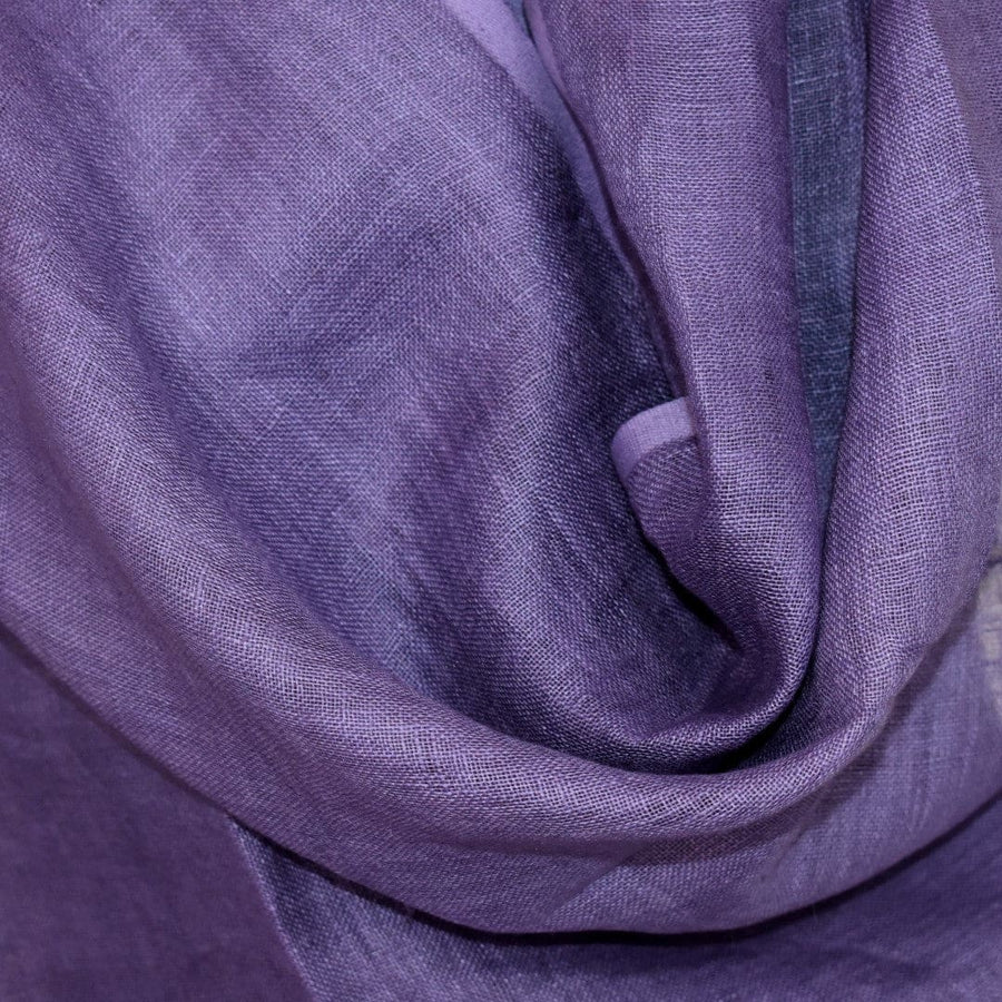 Esarfa-Sal tesuta manual din 100% IN (Linen 100% ) - Mov Lavander -> Cod: Linen16 - esarfa din Linen (in)