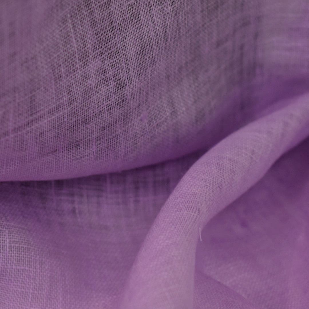 Esarfa-Sal tesuta manual din 100% IN (Linen 100% ) - Mov Lilac -> Cod: Linen5 - esarfa din Linen (in)