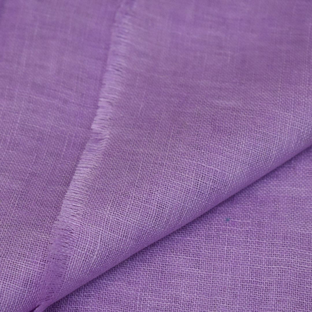 Esarfa-Sal tesuta manual din 100% IN (Linen 100% ) - Mov Lilac -> Cod: Linen5 - esarfa din Linen (in)