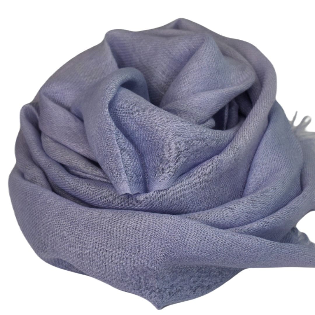 Esarfa-Sal tesuta manual din 100% IN (Linen 100% ) -Purple Blue -> Cod: IN20 - esarfa din Linen (in)