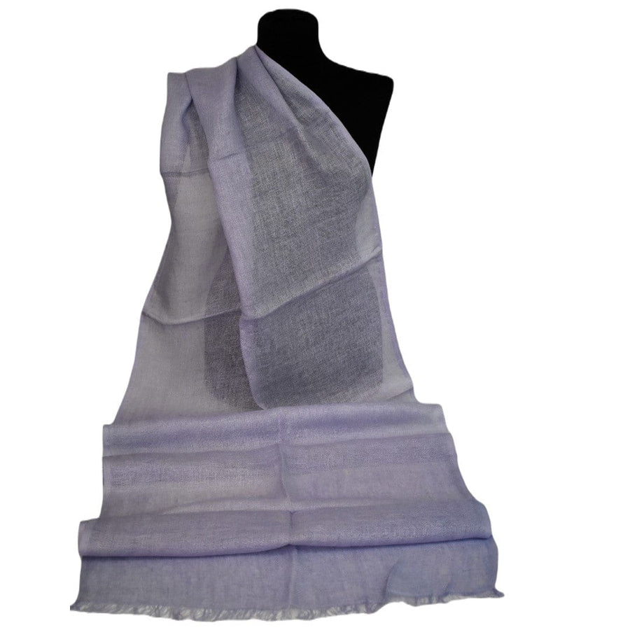 Esarfa-Sal tesuta manual din 100% IN (Linen 100% ) -Purple Blue -> Cod: IN20 - esarfa din Linen (in)