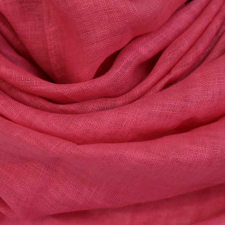 Esarfa-Sal tesuta manual din 100% IN (Linen 100% ) - Rose -> Cod: Linen9 - esarfa din Linen (in)