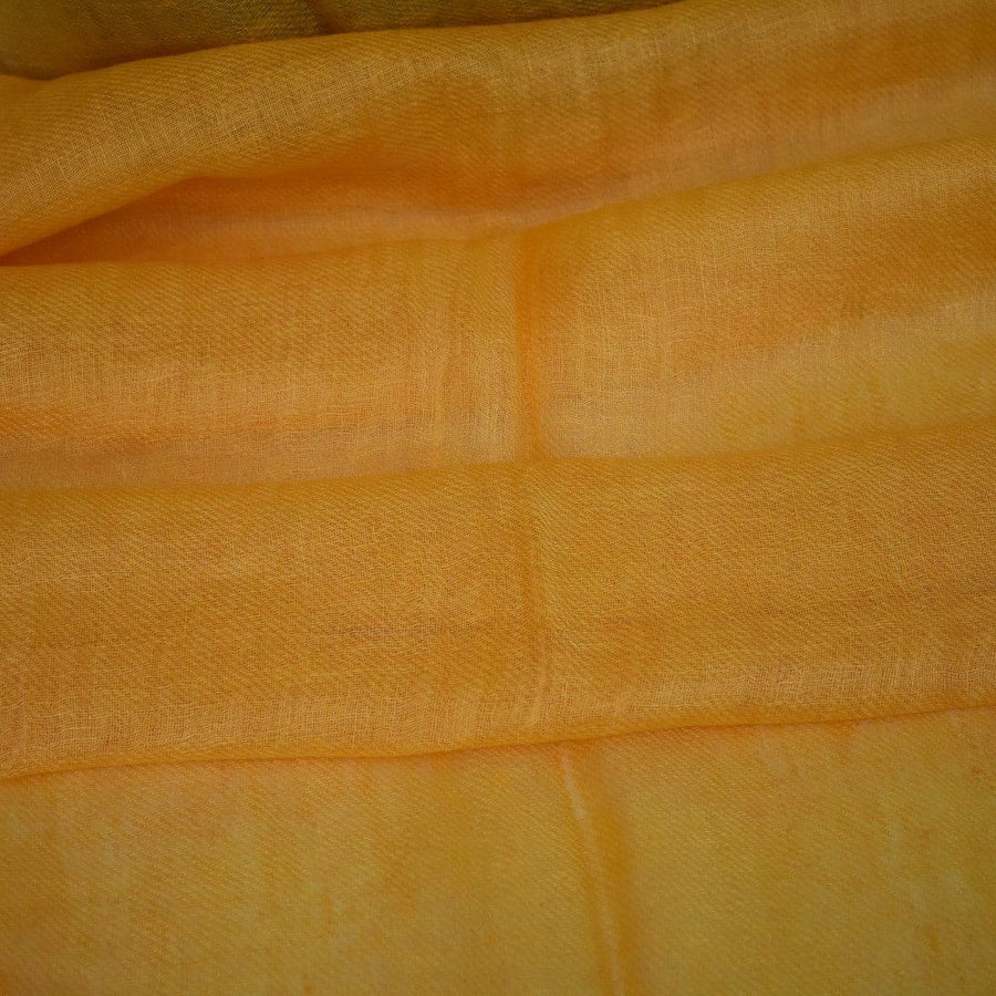 Esarfa-Sal tesuta manual din 100% IN (Linen 100% ) - Zesty Lemon-> Cod: IN23 - esarfa din Linen (in)