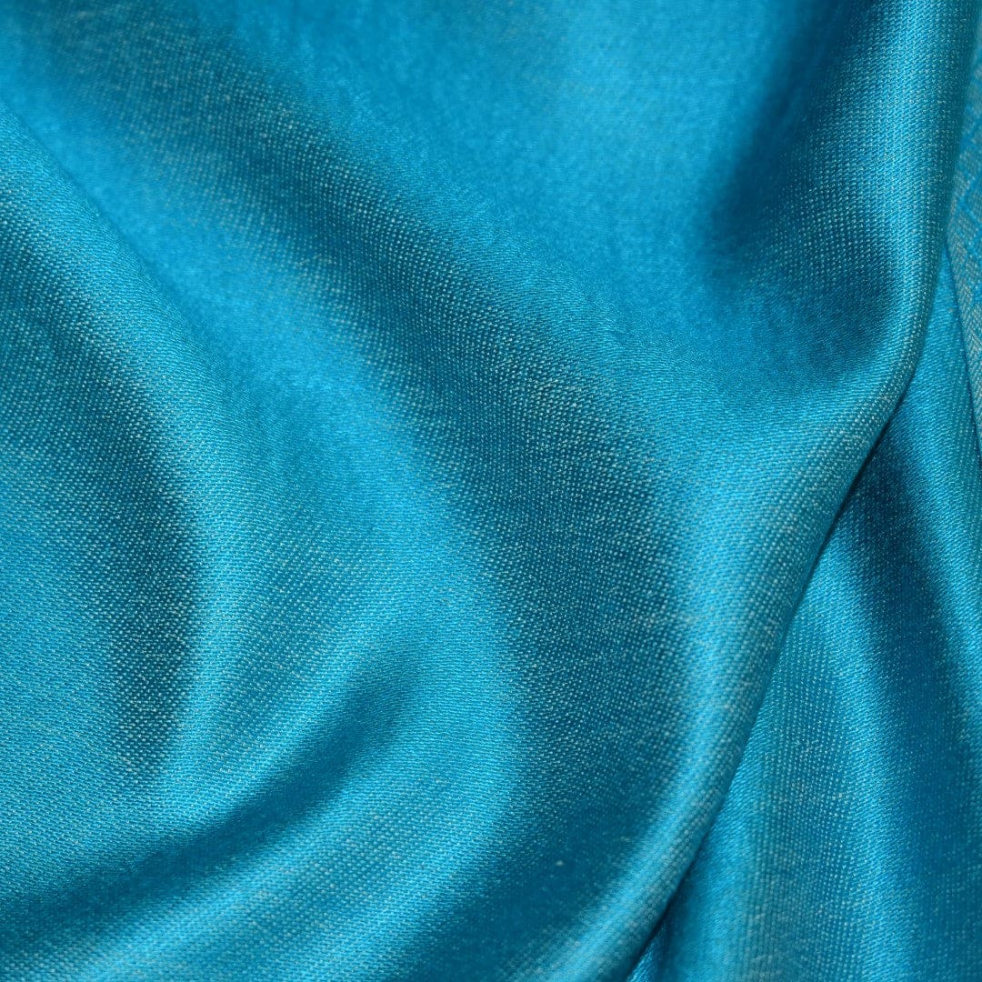 Sal cu textura extrafina din Matase Naturala &Modal - >Blue & Bej Mude. Cod: SALMN22 - Sal din Matase Naturala si Modal