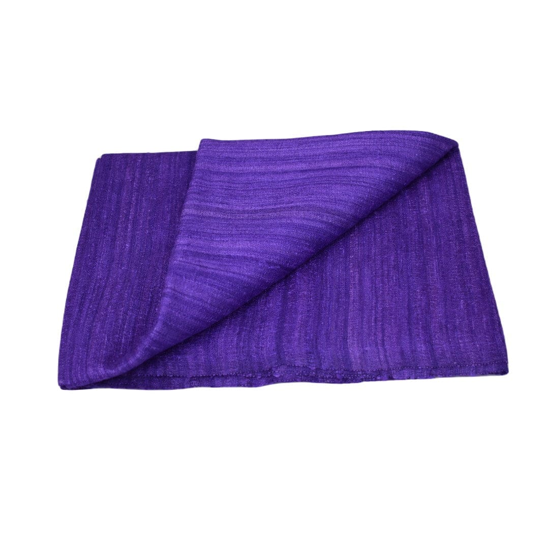 Sal tesut manual din 100% Matase Naturala Organica - Ghicha Tassar/Tussar Silk - Perennial Lavander Mov -> Cod: NEWGHICHA7 - sal matase